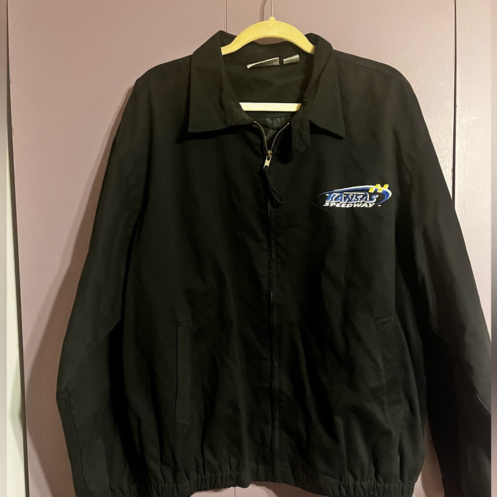 Mens Vintage ISC Kansas Speedway Jacket